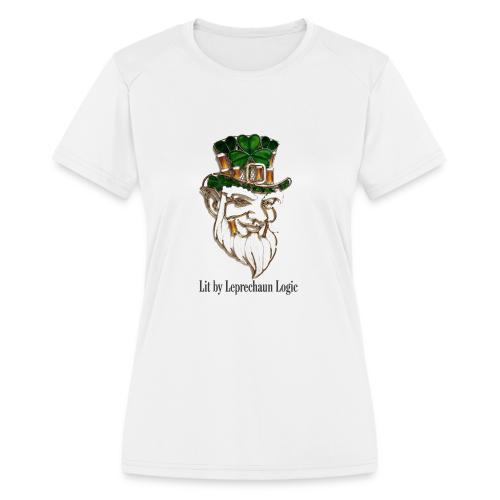 Leprechaun Lantern Mischief T-Shirt - Women's Moisture Wicking Performance T-Shirt