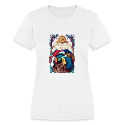 Laundry Mountain Champion Tee | Still Undefeated - Women's Moisture Wicking Performance T-Shirt