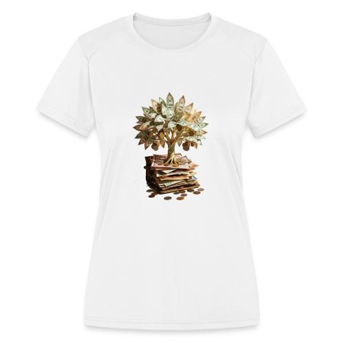 Dad Tax Collector T Shirt - Women's Moisture Wicking Performance T-Shirt