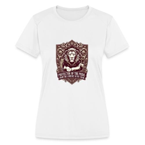 Protector of the Pride T Shirt, Sarcastic Dad Gif - Women's Moisture Wicking Performance T-Shirt