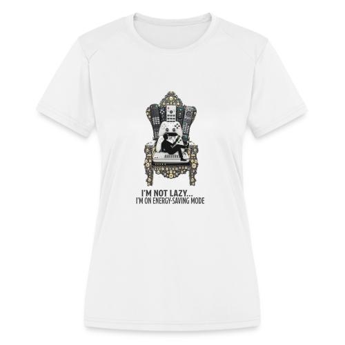 Remote Throne Procrastinator T Shirt, Dad Gift - Women's Moisture Wicking Performance T-Shirt