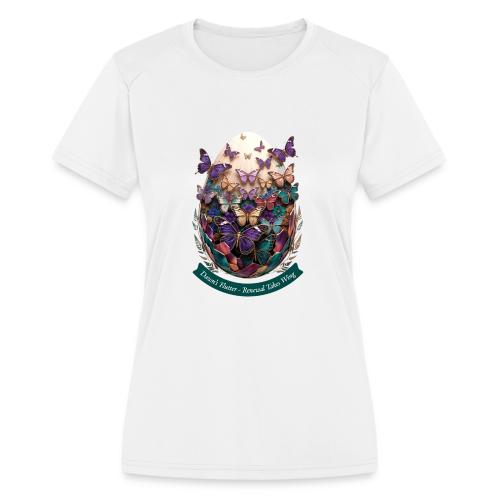 Easter Dawn's Flutter Butterfly T Shirt, Gift - Women's Moisture Wicking Performance T-Shirt