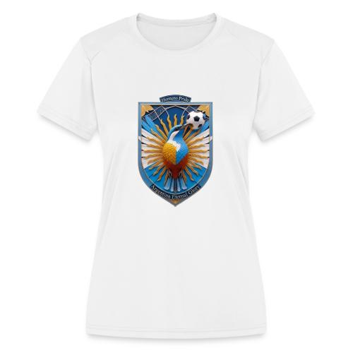 Argentina Hornero Soccer T Shirt, Football Gift - Women's Moisture Wicking Performance T-Shirt
