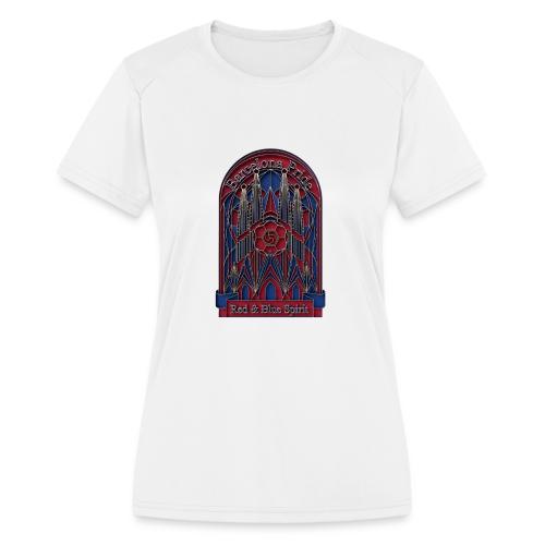 Barcelona Scarlet Pride T Shirt, Vibrant City Gift - Women's Moisture Wicking Performance T-Shirt