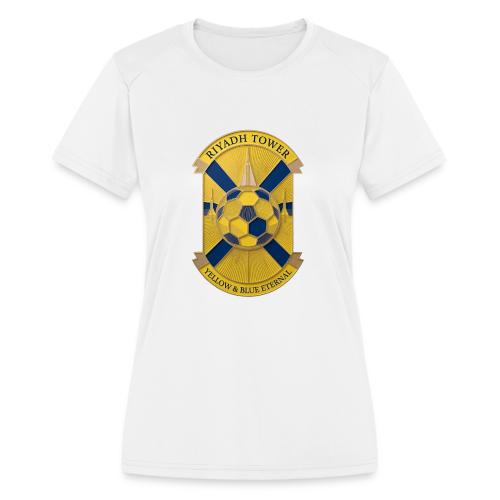 Riyadh Tower T Shirt, Football City Pride Gift - Women's Moisture Wicking Performance T-Shirt