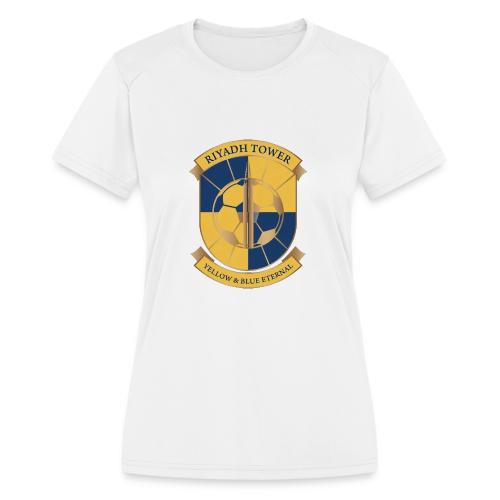 Riyadh Tower Premium T Shirt, Football Pride Gift - Women's Moisture Wicking Performance T-Shirt