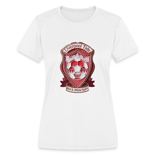 Liverpool Tide T Shirt, Soccer City Pride Gift - Women's Moisture Wicking Performance T-Shirt