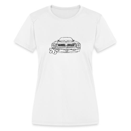 76 FIREBIRD TRANS AM - Women's Moisture Wicking Performance T-Shirt