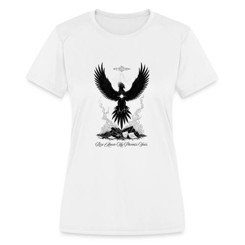 The Phoenix of Renewal T-Shirt - Women's Moisture Wicking Performance T-Shirt