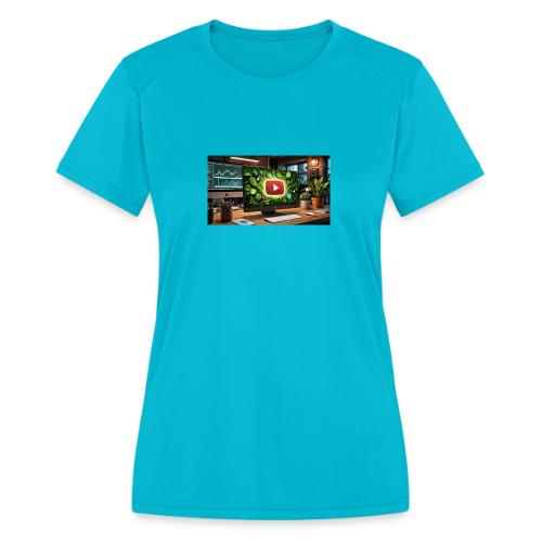 blueprint 06632d5a 5fd4 79a3 8000 7e45f84ac268 - Women's Moisture Wicking Performance T-Shirt