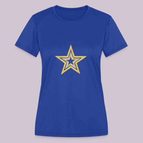 Star - Women's Moisture Wicking Performance T-Shirt