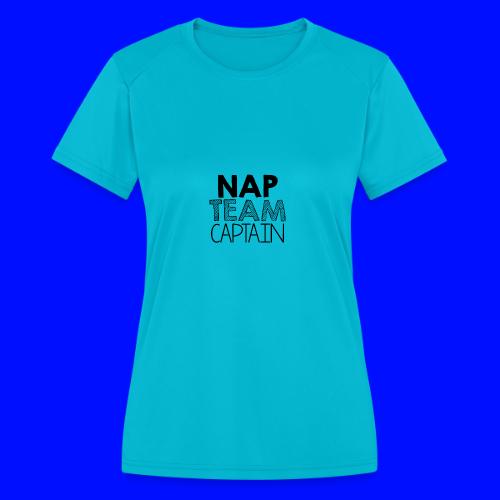 Nap Team Captain - Women's Moisture Wicking Performance T-Shirt