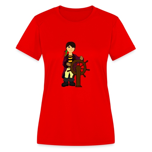 Alex the Great - Pirate - Women's Moisture Wicking Performance T-Shirt