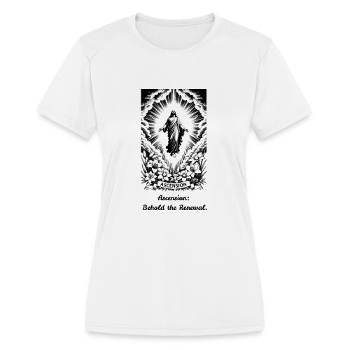 Christian T-Shirt, Poster, & Mug - Women's Moisture Wicking Performance T-Shirt
