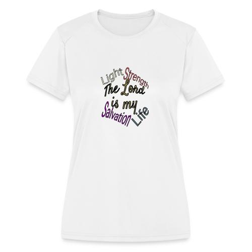 The Lord is - Women's Moisture Wicking Performance T-Shirt