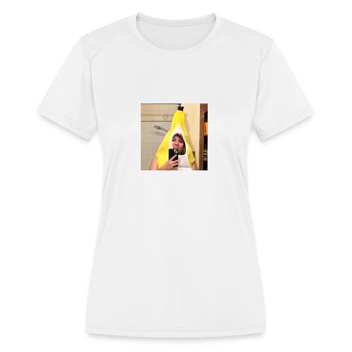 Banana Jordan - Women's Moisture Wicking Performance T-Shirt