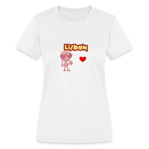 Smoon City_Lisbon - Women's Moisture Wicking Performance T-Shirt