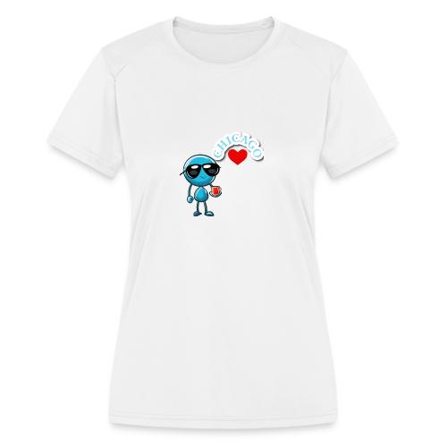 Smoon City_Chicago - Women's Moisture Wicking Performance T-Shirt