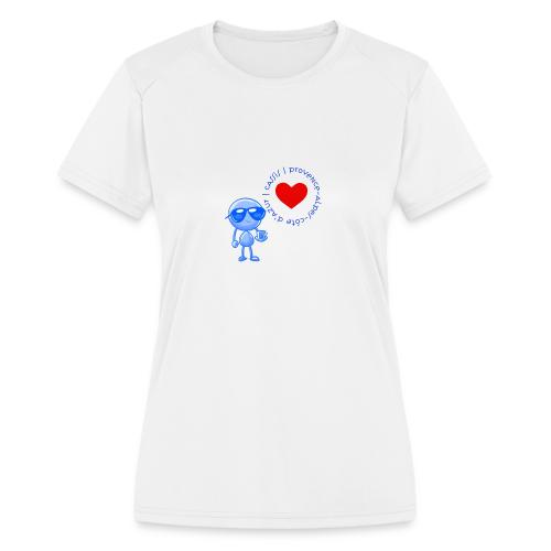 Smoon City_Cassis Provence Alpes Côte d Azur - Women's Moisture Wicking Performance T-Shirt