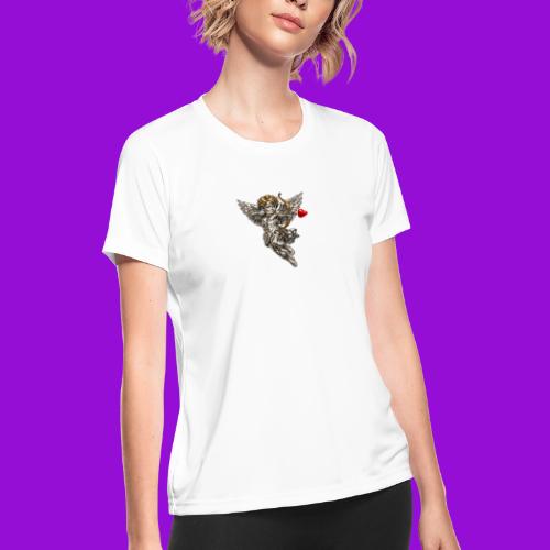 Metallic Cupid - Women's Moisture Wicking Performance T-Shirt