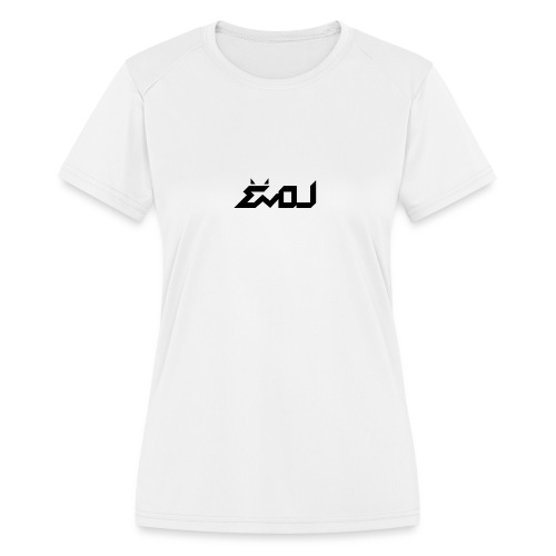 evol logo - Women's Moisture Wicking Performance T-Shirt