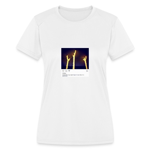 TREE LIGHT - Women's Moisture Wicking Performance T-Shirt