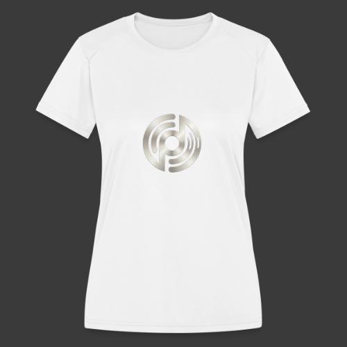 Open Musicians Collective Chrome Logo - Women's Moisture Wicking Performance T-Shirt
