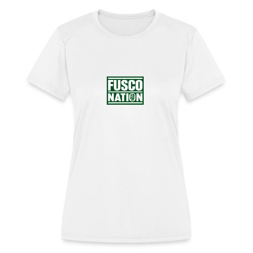 Fusco Nation (Official Seal) - Women's Moisture Wicking Performance T-Shirt