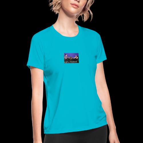 Terry & Tiffany on HKFT - Women's Moisture Wicking Performance T-Shirt