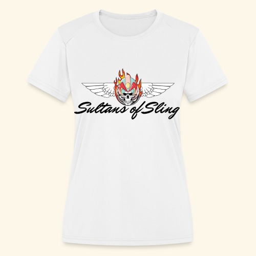 Sultans of Sling Shirt Logo - Women's Moisture Wicking Performance T-Shirt
