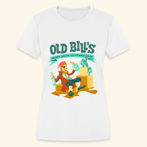 Old Bill's - Women's Moisture Wicking Performance T-Shirt