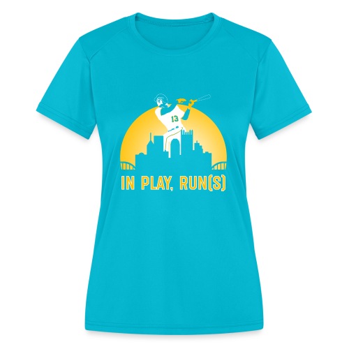 In Play, Run(s) - Women's Moisture Wicking Performance T-Shirt