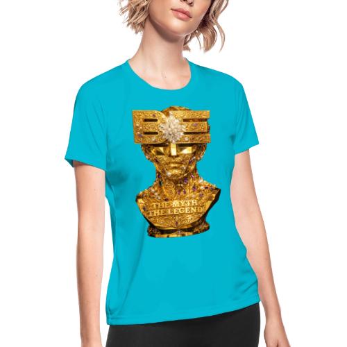 Be the Myth the Legend - Women's Moisture Wicking Performance T-Shirt