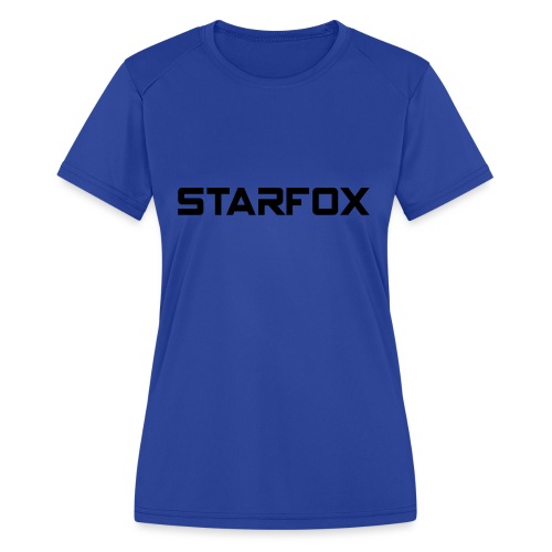 STARFOX Text - Women's Moisture Wicking Performance T-Shirt