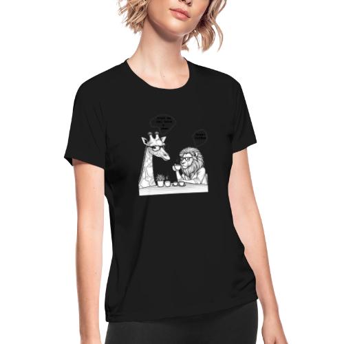 Good Talk - Women's Moisture Wicking Performance T-Shirt