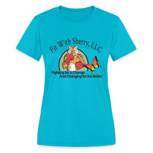 Logo in PNG format - Women's Moisture Wicking Performance T-Shirt
