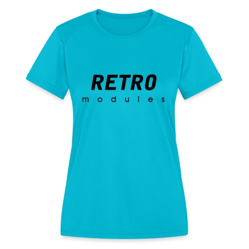 Retro Modules - sans frame - Women's Moisture Wicking Performance T-Shirt