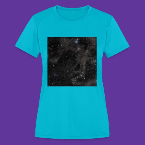 Nebula stars - Women's Moisture Wicking Performance T-Shirt