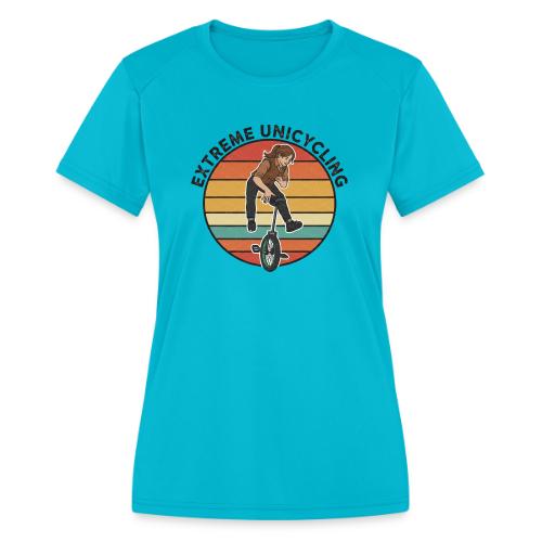 Extreme Girl Style Rider - Women's Moisture Wicking Performance T-Shirt