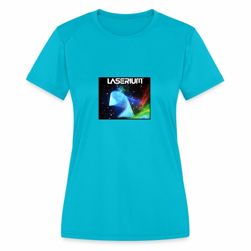 LASERIUM Laser spiral - Women's Moisture Wicking Performance T-Shirt