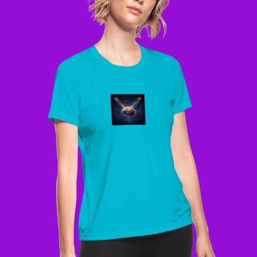 BrainTeas - Women's Moisture Wicking Performance T-Shirt