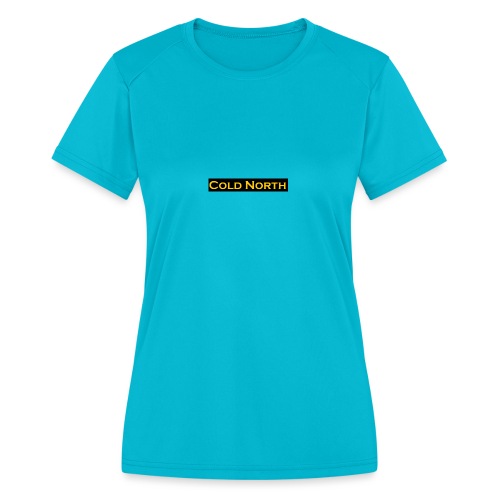 Special limited edition ColdNorth Tag. - Women's Moisture Wicking Performance T-Shirt