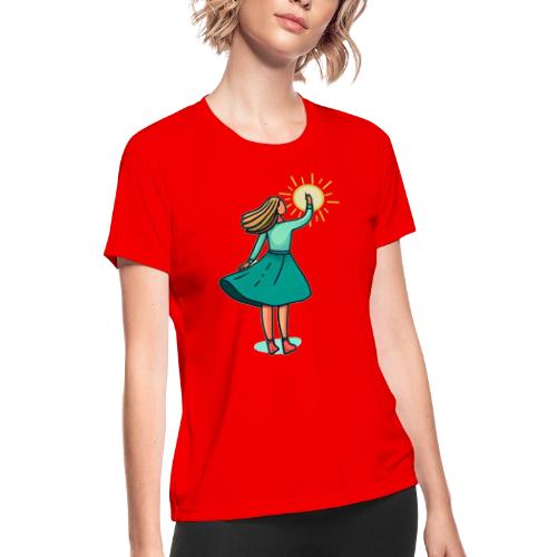 Let It Shine - Women's Moisture Wicking Performance T-Shirt