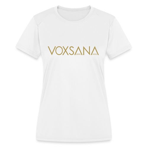 Voxsana Logo Official - Women's Moisture Wicking Performance T-Shirt