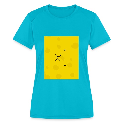 Spongy Case 5x4 - Women's Moisture Wicking Performance T-Shirt
