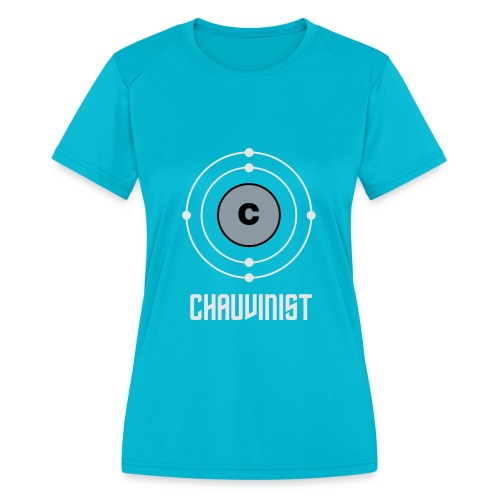 Carbon Chauvinist Electron - Women's Moisture Wicking Performance T-Shirt