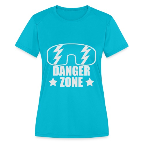 dangerzone_forblack - Women's Moisture Wicking Performance T-Shirt