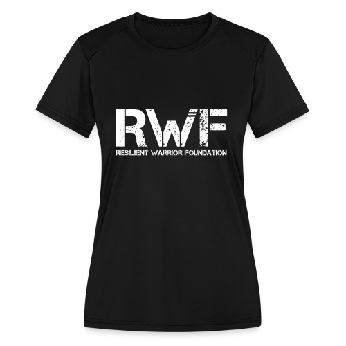RWF White - Women's Moisture Wicking Performance T-Shirt