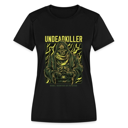 Undead Killer - Women's Moisture Wicking Performance T-Shirt