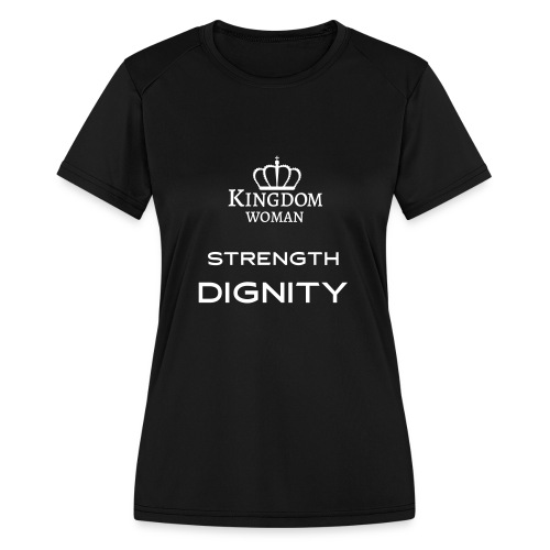 Kingdom woman - Women's Moisture Wicking Performance T-Shirt